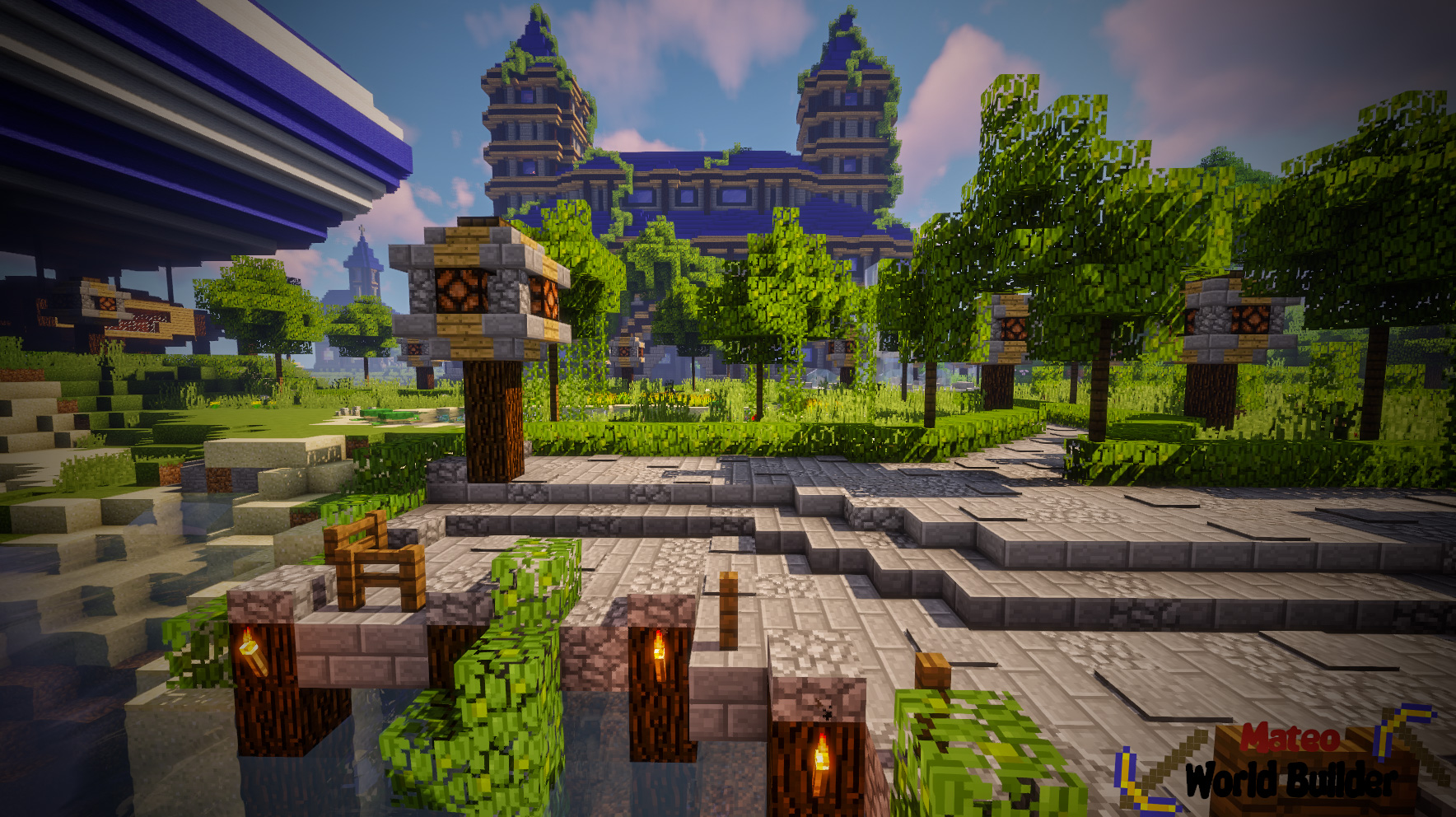 下载 Castle and Gladiator Arena 对于 Minecraft 1.13.2